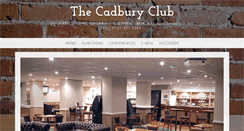 Desktop Screenshot of cadbury-club.co.uk